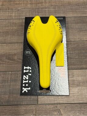 Fizik Pave HP CX Cycling Saddle Kium Rails 259 gr Yellow